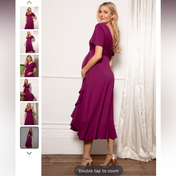 Tiffany Rose - WATERFALL MIDI MATERNITY DRESS - Picture 4 of 4